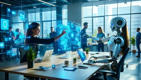 UK employees increasingly favour AI in the workplace