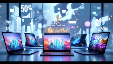 AI notebooks hit milestone in European sales with 50% share